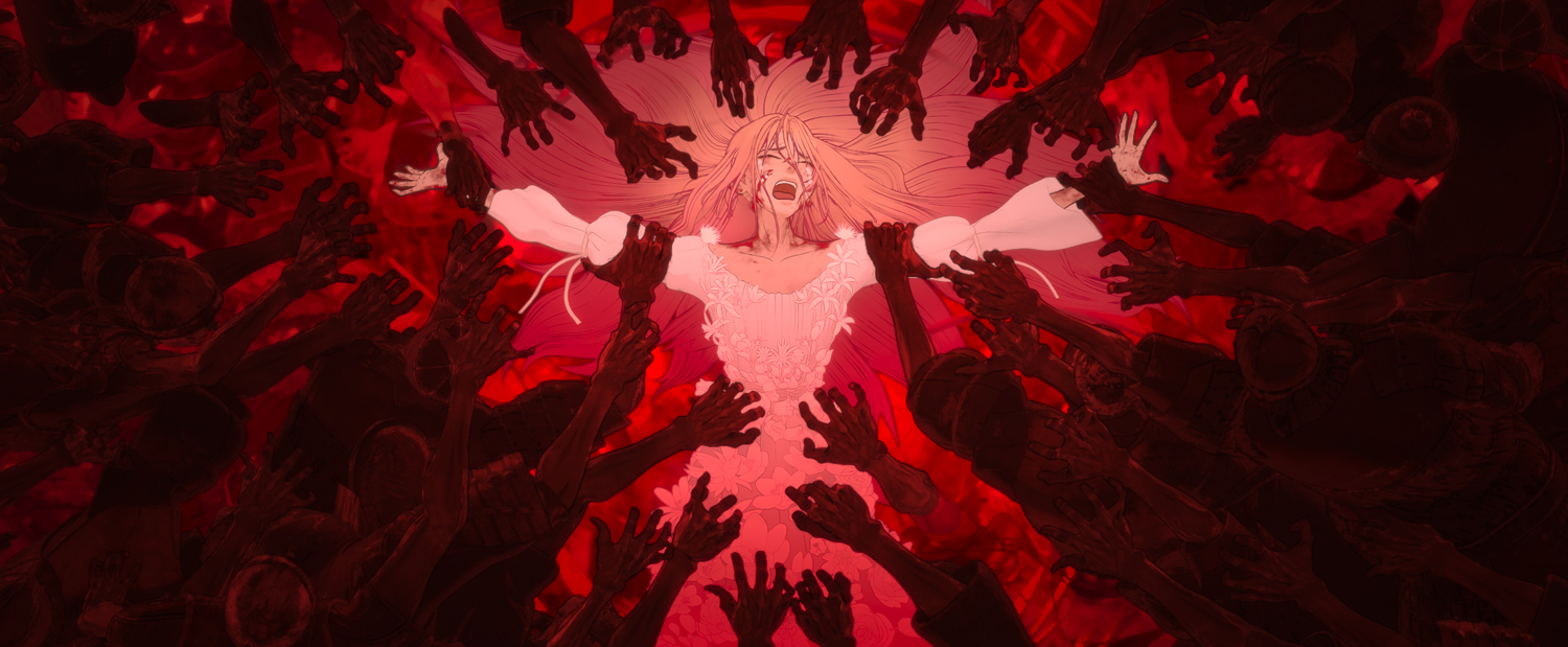 Scarlet, voiced by Mana Ashida, in a scene from 