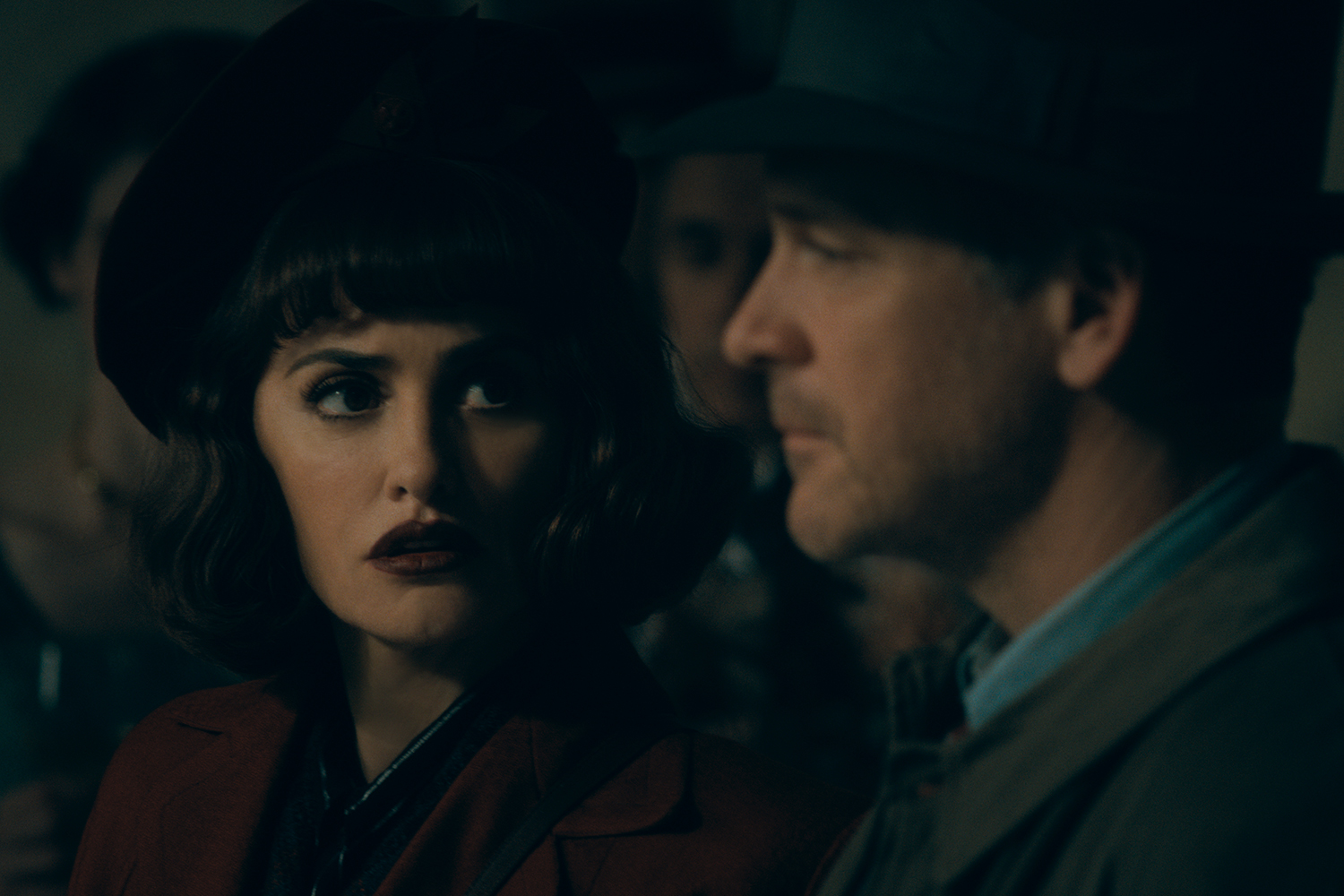 Penelope Cruz as Myrna Mallow and Peter Sarsgaard as Jake Wiles in a scene from 
