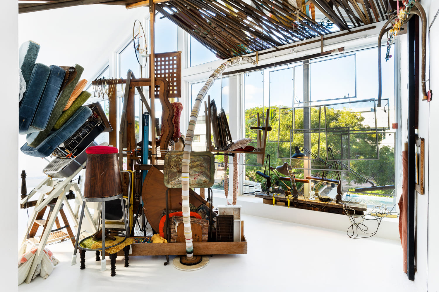 Oolite Arts Center: artist Kerry Phillips, photo courtesy of Zachary Barber