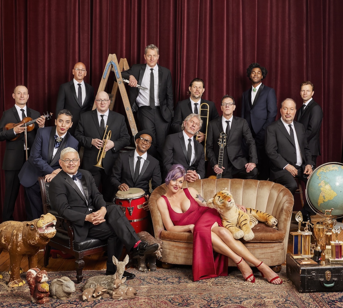 Pink Martini and Storm large will perform for one night only at Knight Concert Hall on Thursday, March 8. (Photo courtesy of Pink Martini)