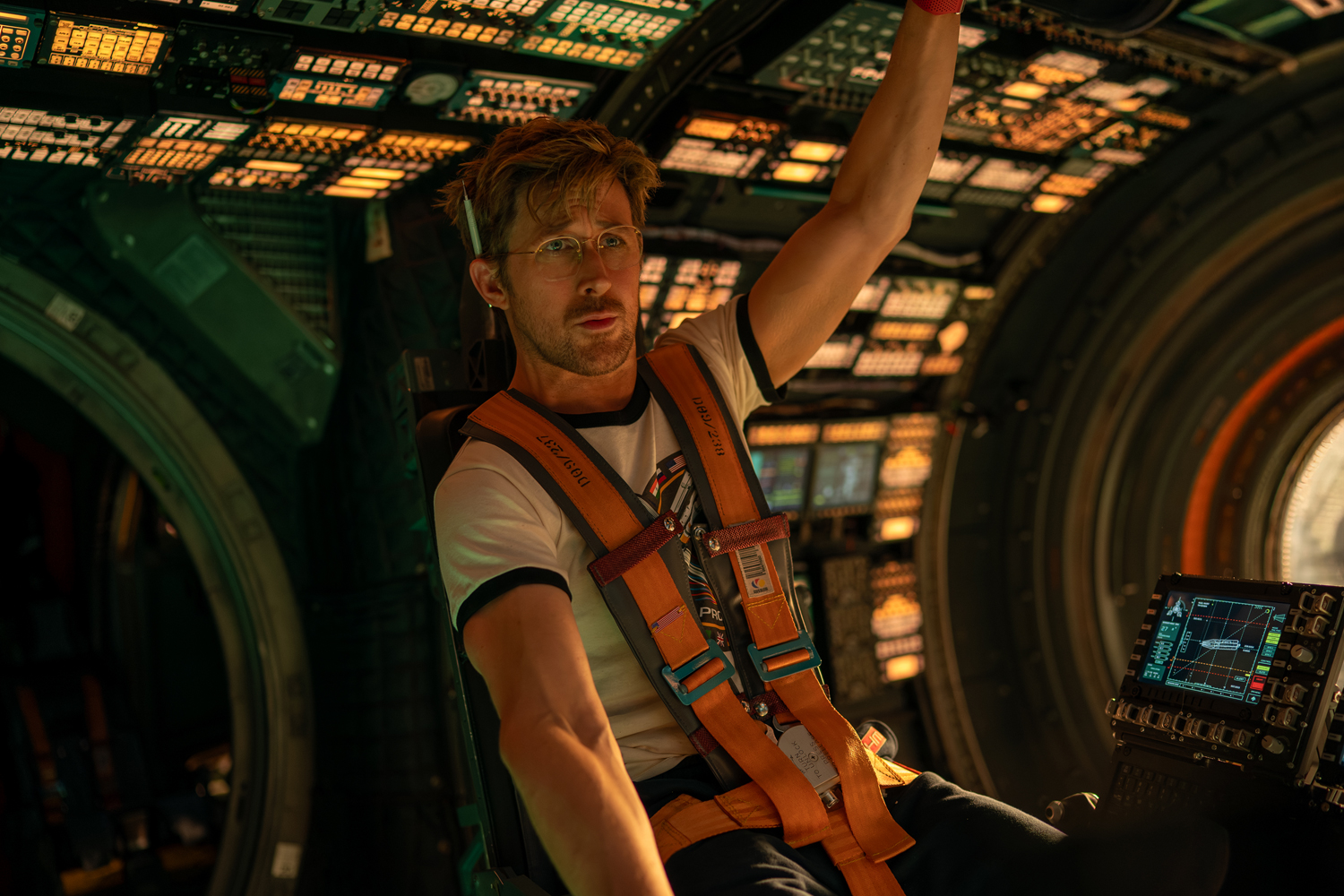 Ryan Gosling as Ryland Grace in a scene from 