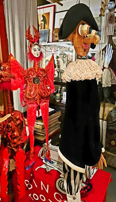 Pablo Cano at Bridge Red: Marionette, Photo courtesy of Allen Benowitz