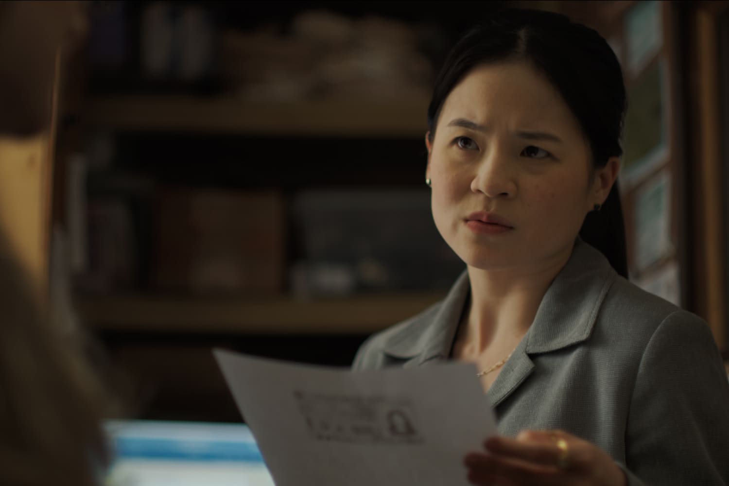 Kelly Marie Tran as Emily Lee in a scene from 