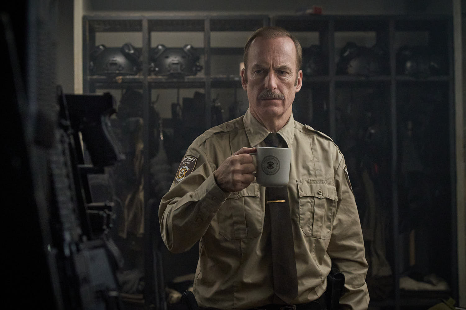 Bob Odenkirk as Sheriff Ulysses Richardson in a scene from 
