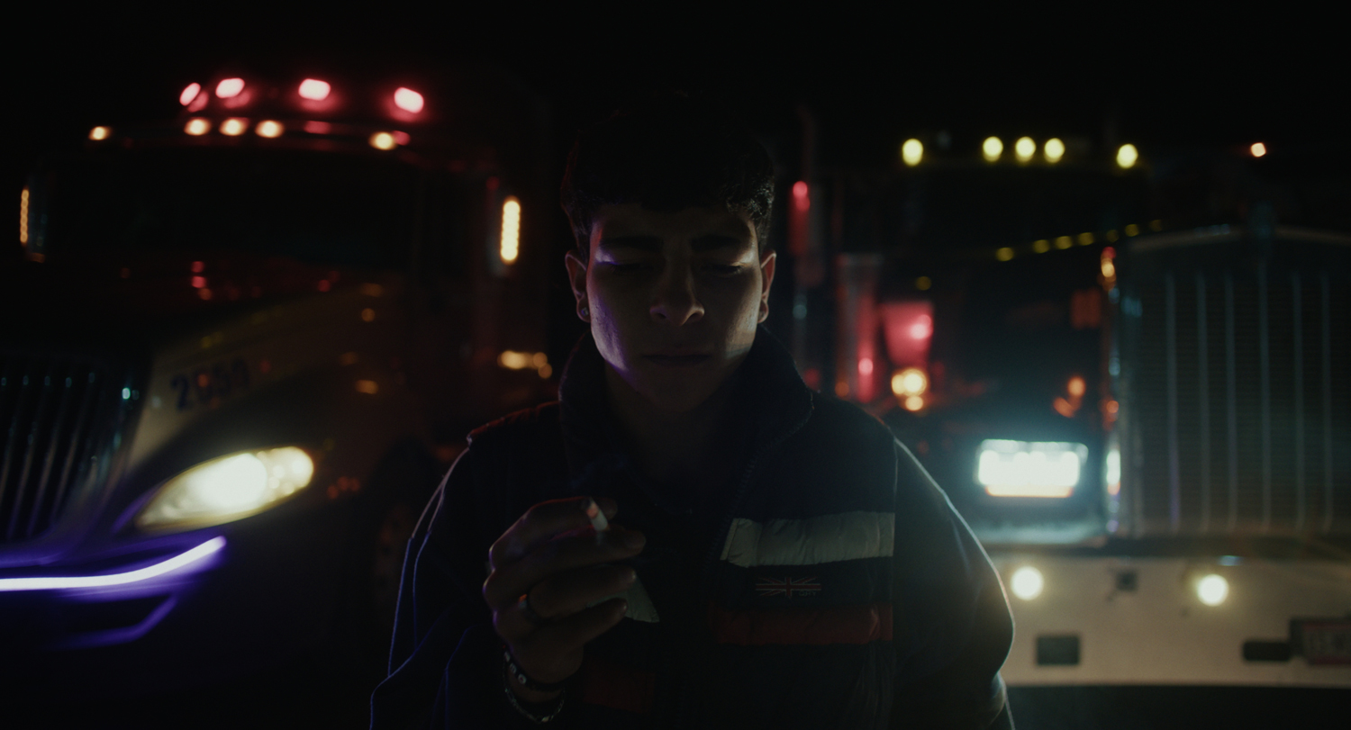 Victor Prieto Simental as Veneno in a scene from 