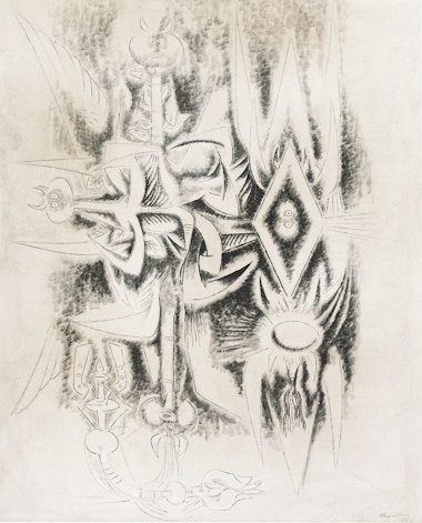 Wifredo Lam, Au Defaut du Jour (Photo by Lowe Art Museum)