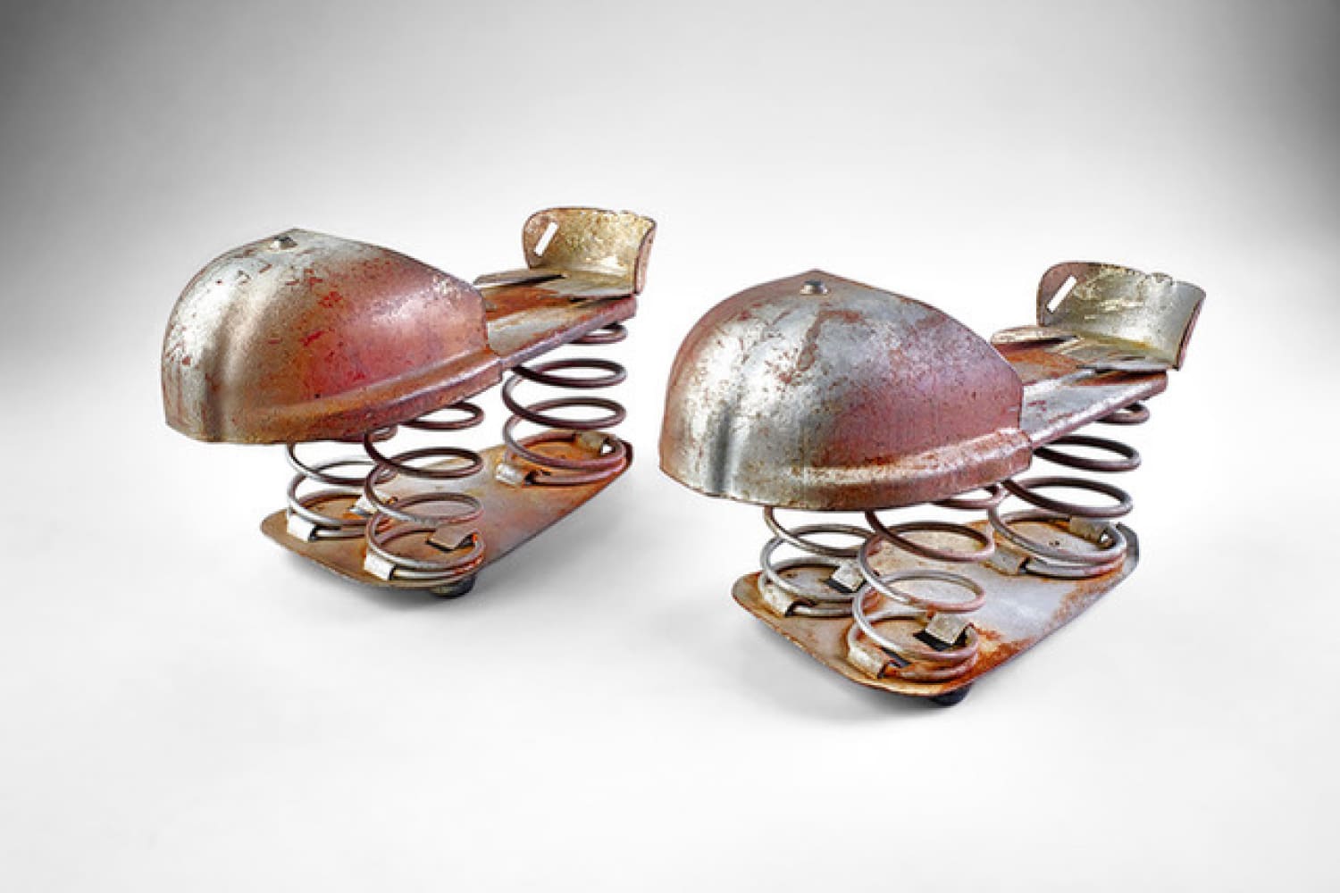 Rocket Shoes, 1953, metal, paint.  (Image courtesy of The Wolfsonian–FIU)