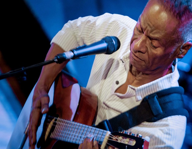 Kleber Jorge, longtime guitarist and vocalist for The Sergio Mendes Band, has toured and performed with the band for years. He'll be part of the celebration of 60 years of Brasil '66 at the Arsht Center on Friday, June 26. (Photo courtesy of the Arsht Center)