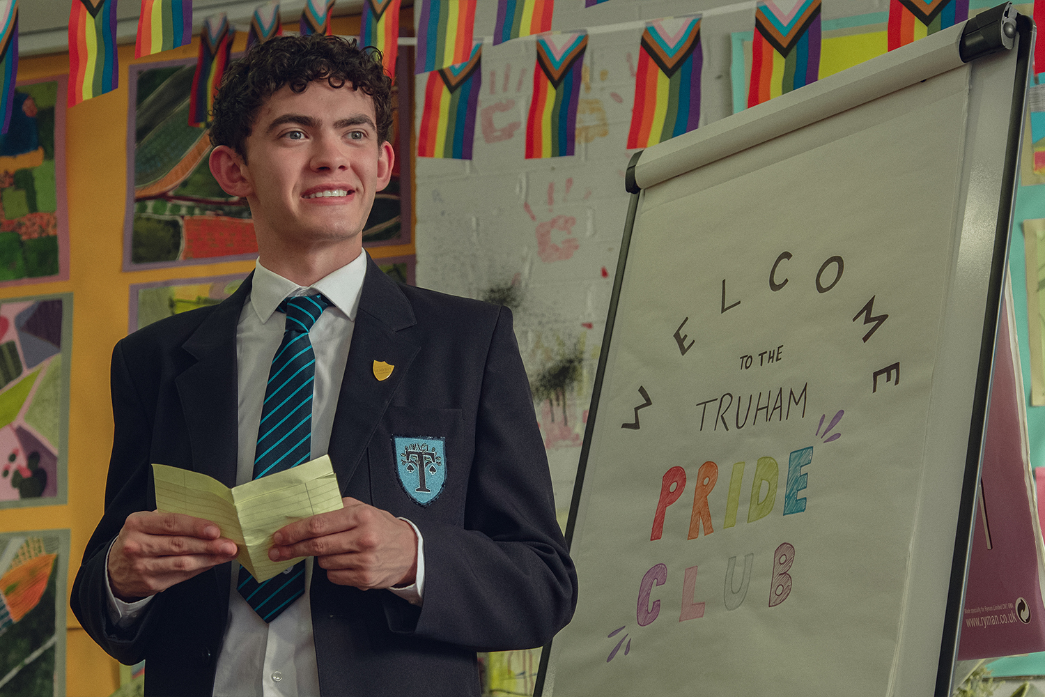 Joe Locke as Charlie Spring in a scene from 