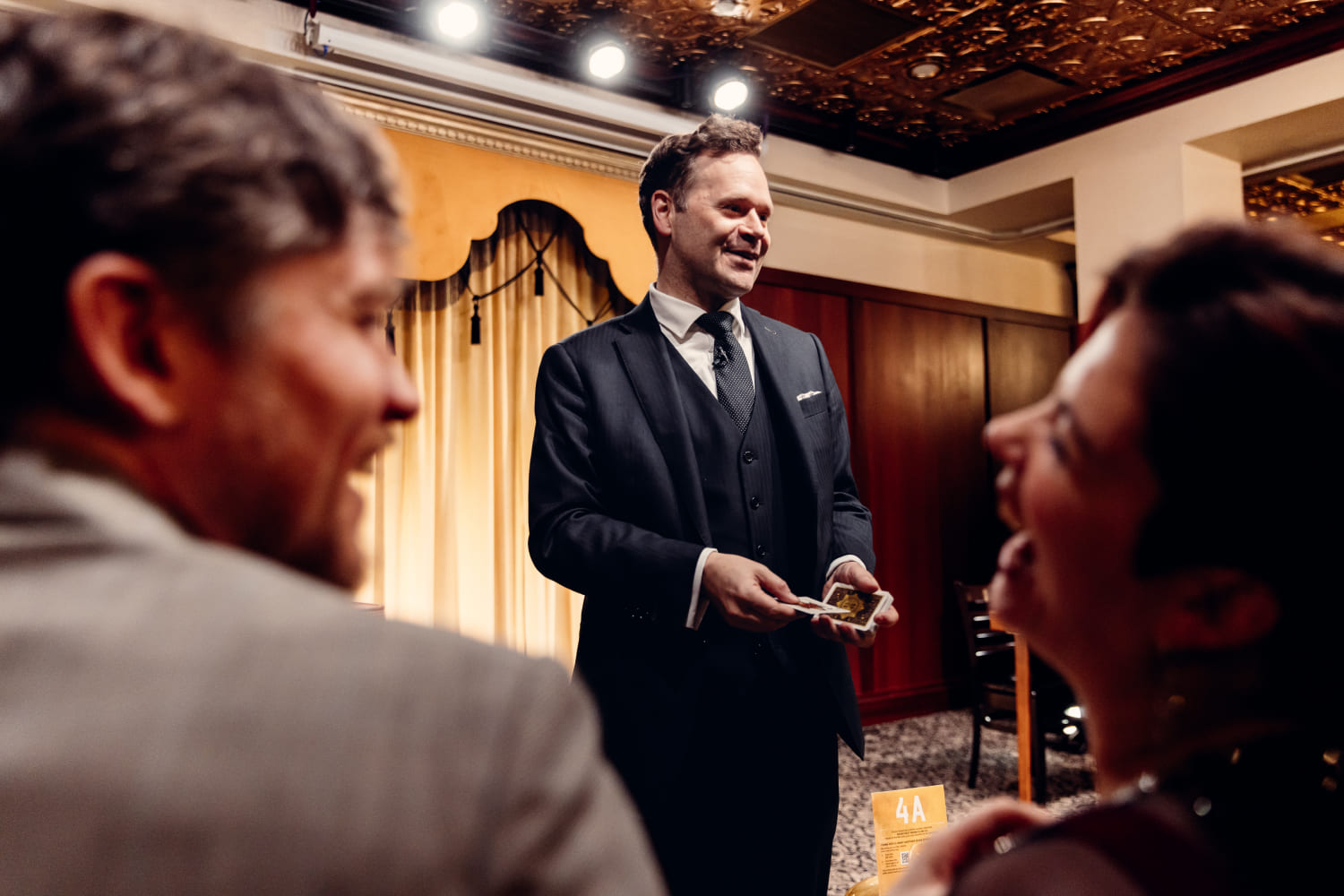 Dennis Watkins is a master of the sleight of hand and mentalism and has wowed crowds in his regular shows in Chicago. Now he's coming to impress with his magic in Miami. (Photo by Kyle Flubacker)