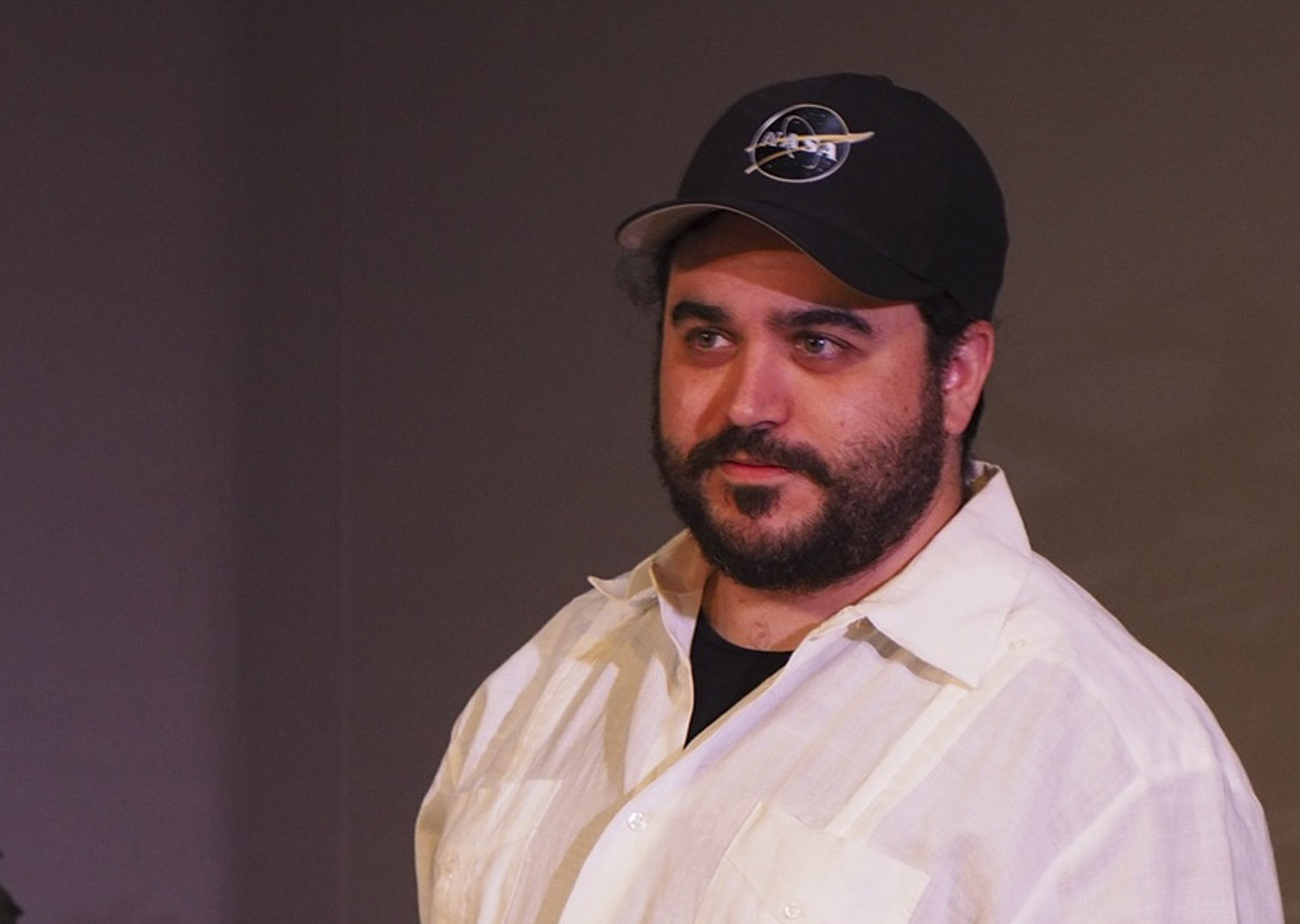 Nick Valdes as Manny in Main Street Players' “Salida,” directed by Brandon Urrutia. (Photo by Daniel Manso)