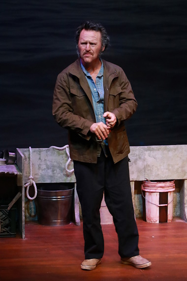 Iain Batchelor as Robert Shaw in Actors' Playhouse's production of 