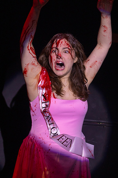 Emma Van Assche as Carrie (Photo by Emily Rodriguez)