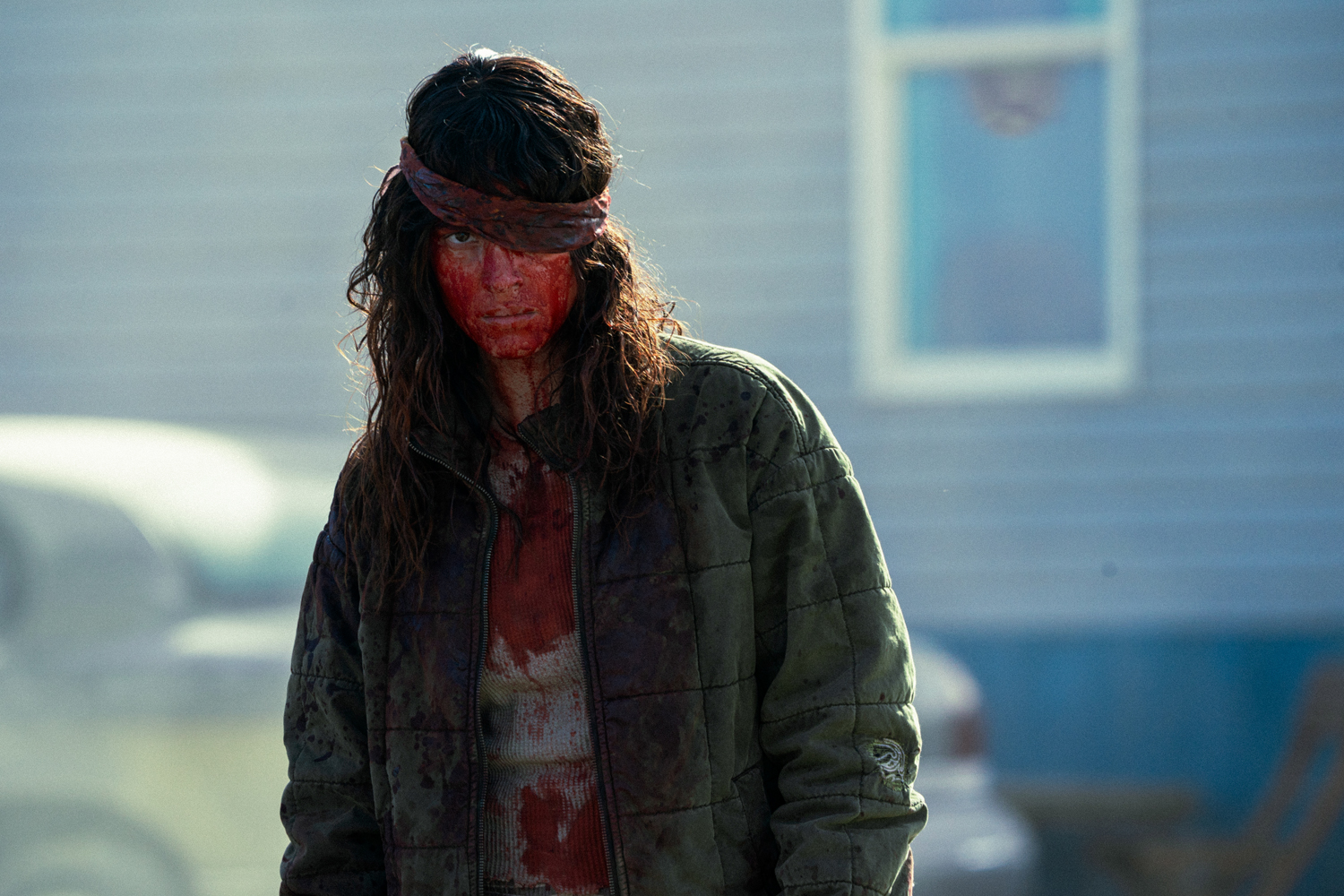 Adria Arjona as Celeste in a scene from 