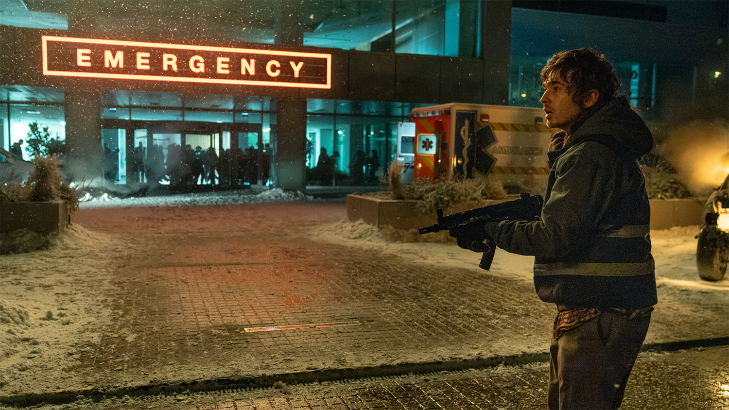 Austin Abrams as Bryan Hodukavich in a scene from 