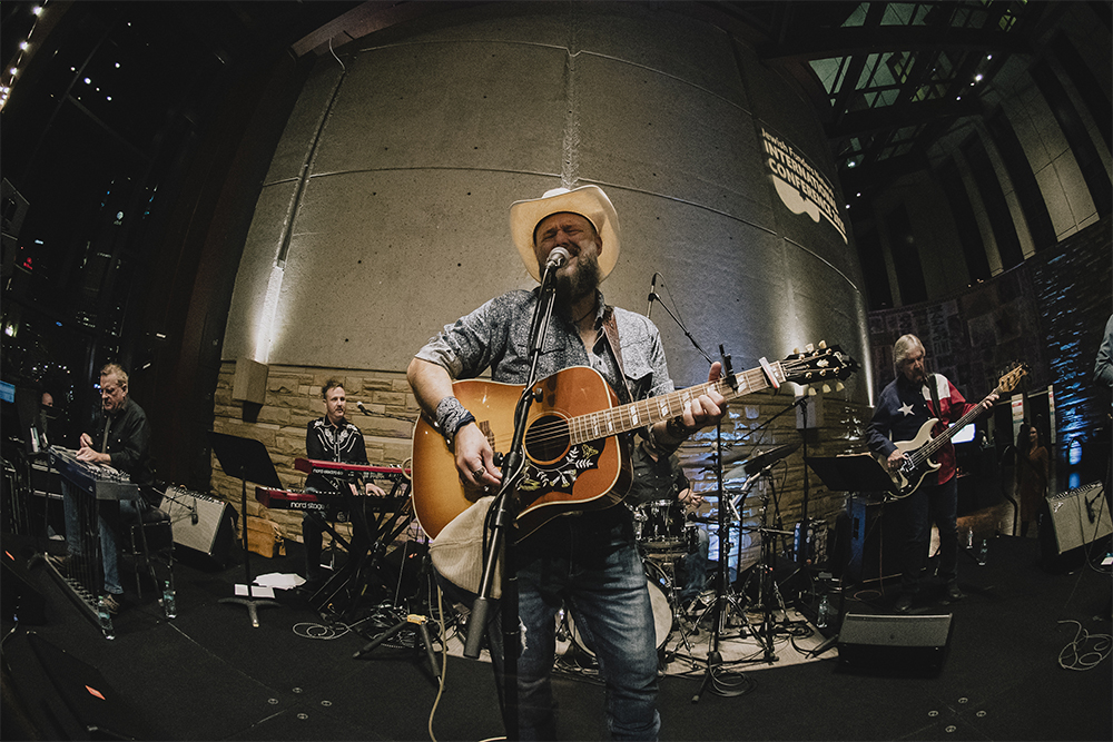 Joe Buchanan performs in concert. (Photo by Zack Dalin)