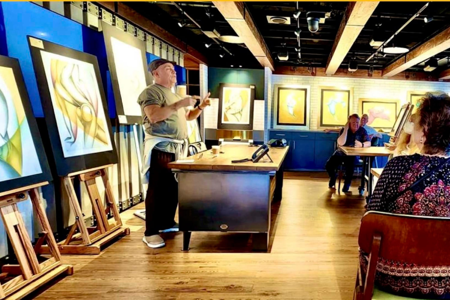 As part of his residency, Noel Suarez is launching a four-part drawing and painting series at the museum, designed for all experience levels—from complete beginners to practicing artists who want to solidify fundamentals. (Photo courtesy of the artist)