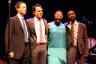 Adam Birnbaum, Paul Sikivie, Cecile McLorin Salvant and Lawrence Leathers take a vow to a standing ovation