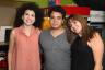 O Cinema staff Melissa Gomez, Kevin Bosh and Tatiana Torne