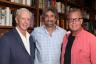 David Leddick with Books & Books Founder Mitchell Kaplan and D.A. Belmont