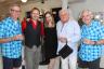 Bob Beal with artist Marcelo Holzinger, Mary Edwards Remon, Phillip Yaffa and Alan Landsberg