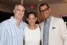 Michael and Melissa Clements with Metromet LLC President Alvaro Perez Miranda