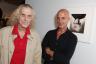 Artist William John Kennedy with CU-1 Gallery owner Marc Schmidt