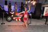 Olga Saretsky plays with fire at Global Party fundraiser