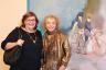 Jackie Simkin with artist Sheila Elias