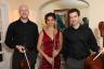 Cleveland Orchestra featured musicians, Jeffrey Zehngut (violin), Marisela Sager (flute) and David Alan Harrell (cello)