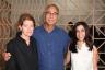 John and Connie Cioffi with Locus Projects gallery director Chana Sheldon