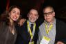 Esther Rios with MDC Media Specialist Alejandro Rios and Orlando Rojas