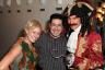 Peter Pan and Captain Hook pose with 5 Minutes to Curtain critic Jason Fisher.