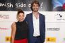 Paula Arica with CCE Miami Director Francisco (Curro) Tardio.