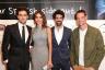 Actors Miki Esparbe, Goya Toledo, Miguel Angel Muoz and William Miller at 5th Recent Cinema from Spain Series at Olympia.