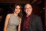 Actress Goya Toledo with Olympia Theater at Gusman Center Executive Director Robert T. Geitner.