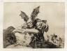 Francisco Jose de Goya Y Lucientes, Los Caprichos-Contra el Bien General #71, 1881-1886, Etching a & Aquatint on Paper, MDC Permanent Art Collection.