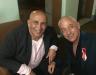 Harvey J.Burstein and Danny Coppelson, Co-Founder of Dance for Life enjoying the after party at Roosevelt University.