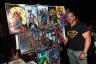 Comic book artist Charles Hernandez.