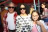 The Lora Family, Julio, Viannette and Maria Lora.