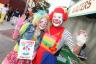 Dazzle The Clown and Alfie The Clown.