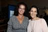 Broadway Across America's Charlotte Vermaak with Adrienne Arsht Center for the Performing Arts Assistant Vice President, Public Relations Suzette Espinosa Fuentes.