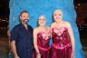 Miami Mountain sculptor Ugo Rondinone with Eve and Adele