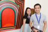 Duke Ngo and Linh Nguyen at UNTITLED