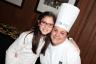 San Ignacio University Culinary Academic Coordinator Chef Jeannette Stefan-Ozga with Marissa.