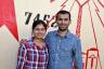 Anuja and Pankaj Patil at Wynwood Walls