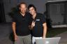 DJ's Marcelo Magalhaes with DJ Lupa at New World Symphony Soundscape.