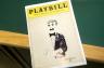 Playbill book with Charlie Cinnamon on cover