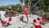 Ocean Talent Miami dancers at Aventura Mall 