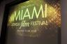 Miami Jewish Film Festival sign
